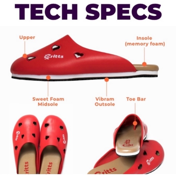 Critts Green Turtle Y2K Clog Sandal Size 10 - Picture 9 of 9